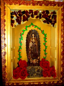 Lady of Guadalupe in Glass