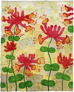 honeysuckle embroidery