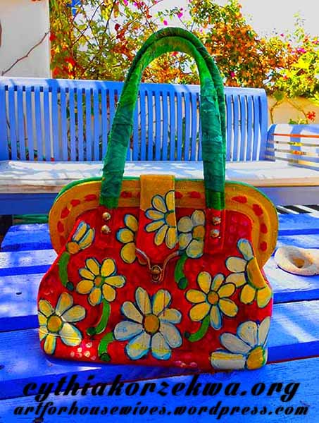 Muy Marcottage Summer Purse by Cynthia Korzekwa