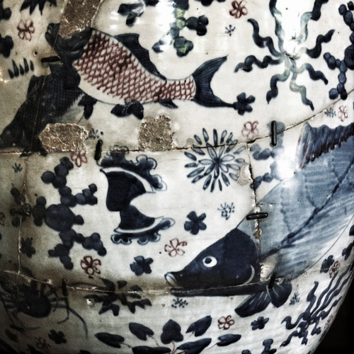 LPFM repaired pottery