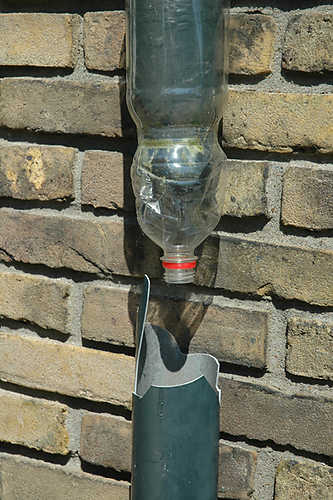 repaired drainpipe