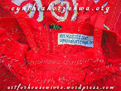 Muy Marcottage Riuge label by Cynthia Korzekwa