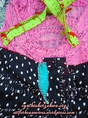 Easily distracted detail two by Cynthia Korzekwa