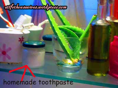 Homemade flouride free toothpaste one