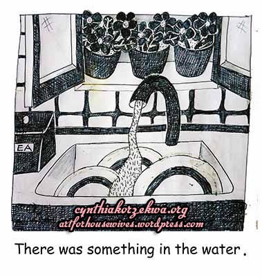 Something in the water by Cynthia Korzekwa