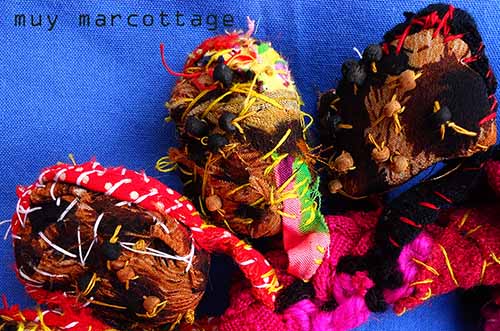 je suis muy wild fabric bracelet