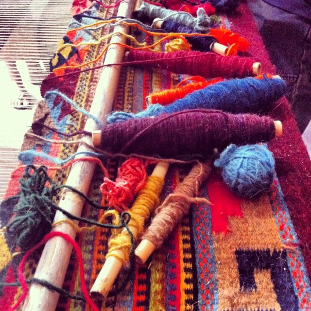 Artesena Zapoteca weaving, Teotitlan del Valle, Oaxaca