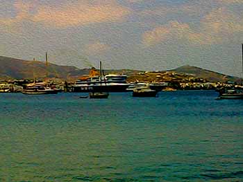 The Blue Star, Paros