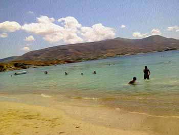 Krios beach, Paros
