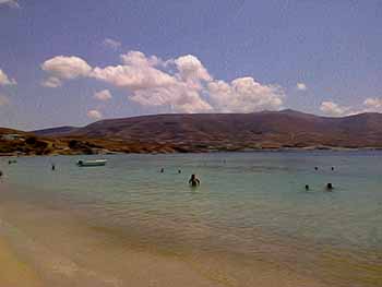 Krios beach, Paros