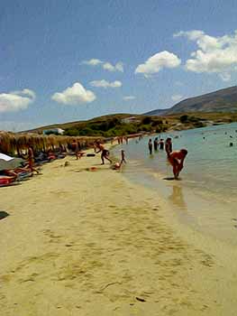 Krios beach, Paros