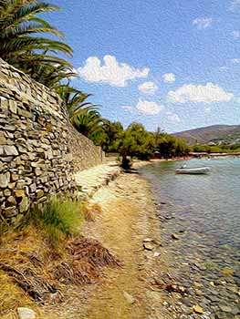 Towards Livadia, Paros