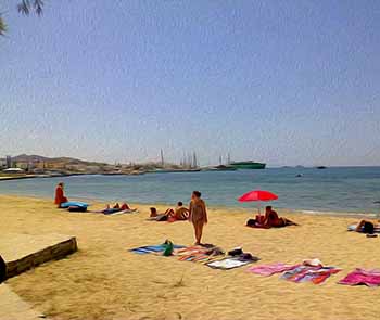 Krios beach, Paros
