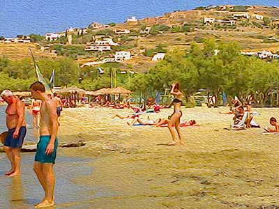 Livadia Beach , Paros