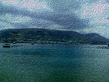 Blue near Blu Lounge, Paros