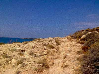Promontory Path, Paros