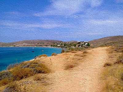 Promontory Path, Paros