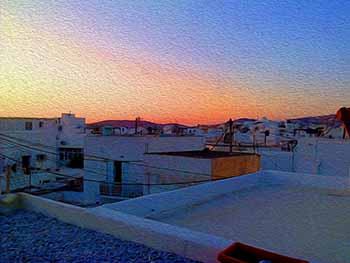 roof top, Paros