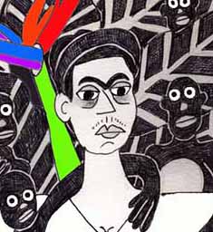 Frida And Her Monkeys