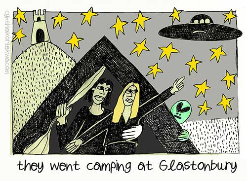 Mick, Marianne and the UFO