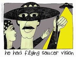 flying saucer vision