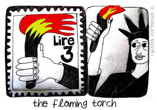 The Flaming Torch