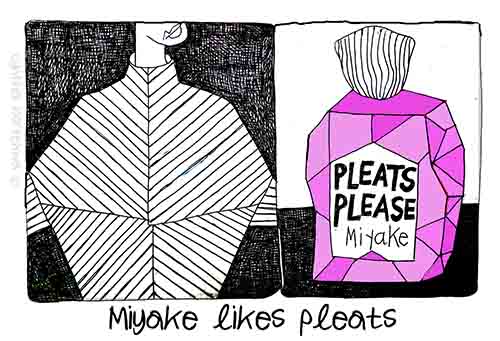 Miyake Like Pleats