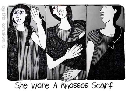 She Wore A Knossos Scarf