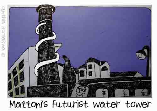 Angiolo Mazzoni Water Tower