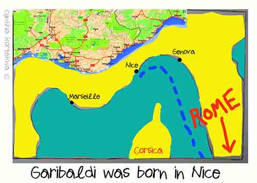 Garibaldi Was Born In Nice