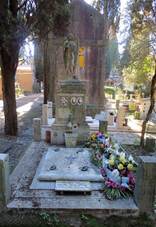 Giacomo Balla's Grave at Verano