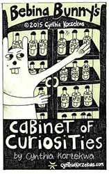 Bebina Bunny's Cabinet of Curiosities Book Cover
