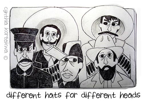 Different Hats for Different Heads