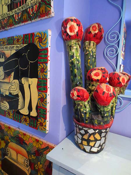 My Papier-mâché Plant