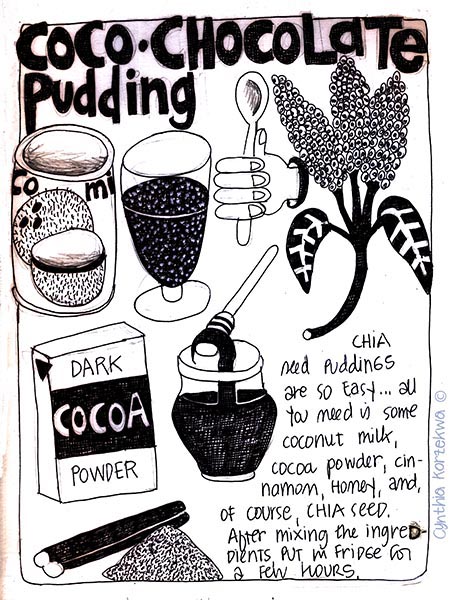 Coco Chocolate Chia Seed Pudding