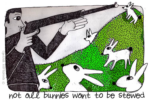 They Shot Rabbits