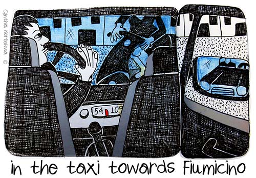 Departure, In The Taxi