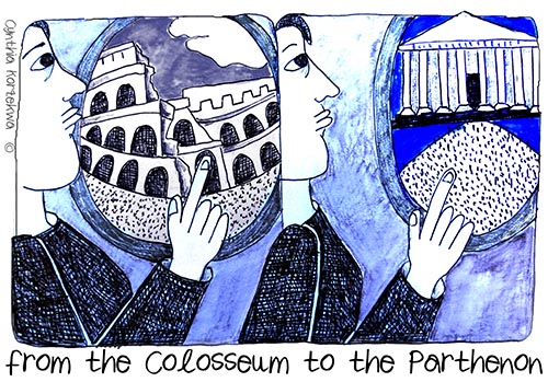 from the Colosseum to the Parthenon