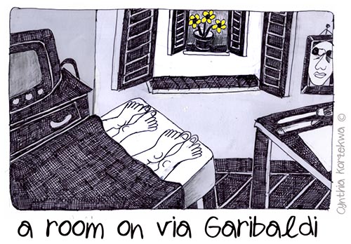 room on via Garibaldi