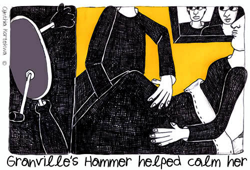 Granville’s Hammer helped calm her