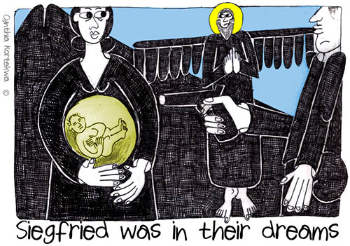 Siegfried was in their dreams