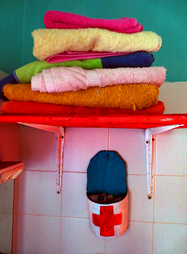 Medicine Chest & Towels