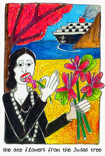 She Ate Flowers from the Judas Tree