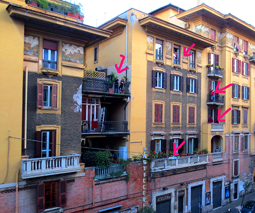 Coronavirus Balcony Singing, Rome