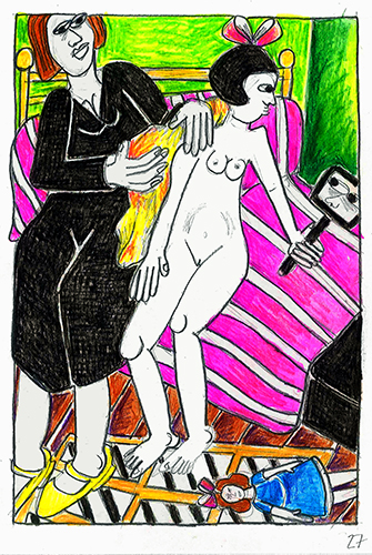 Doll from Suzanne Valadon's Painting