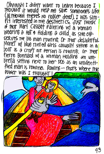 She Watched as He Rowed