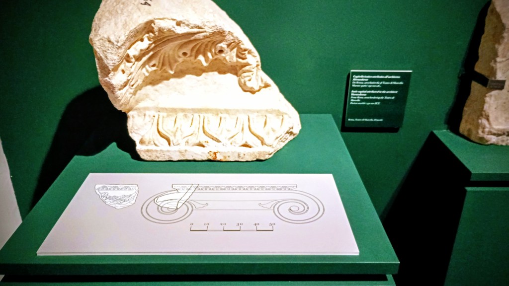 drawing of a capital