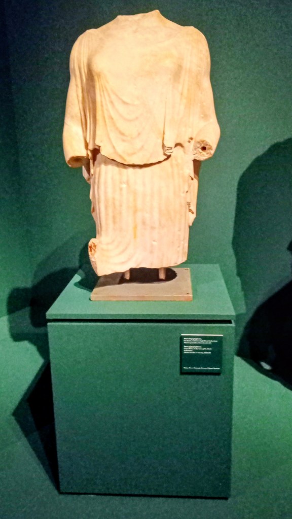 Greek torso statue