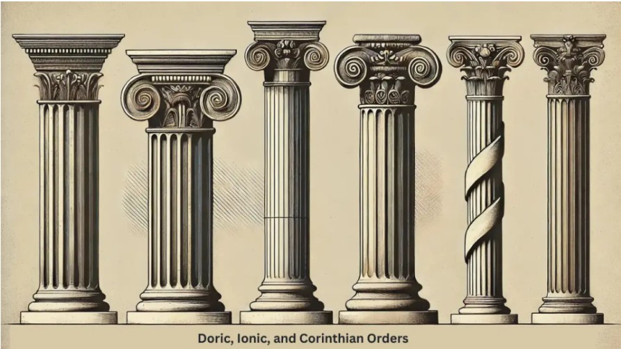 drawings of columns