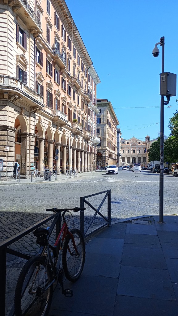 photo of Piazza Vittorio, street heading towards church